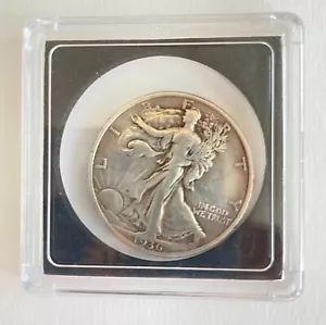 1936 Walking Liberty Half Dollar Very Good Strong US Coin - Picture 1 of 3