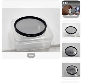 *CLEAN GLASS* Olympus Microscope ND25 Neutral Density Filter 45mm 32559 - Picture 1 of 5