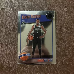 2019-20 NBA Hoops Premium Stock Kevin Durant #284 Base Tribute - Picture 1 of 2