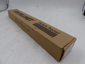 INTELLINET 513555 24-PORT CAT5E PATCH PANEL - Picture 1 of 5