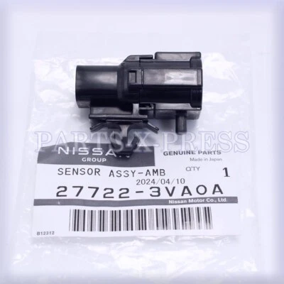 SENSOR DE TEMPERATURA DEL AIRE AMBIENTE ORIGINAL OEM NUEVO NISSAN 350Z INFINITI 27722-3VA0A Foto 1 de 4