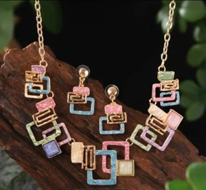 Geometry Jewelry Set European & American Design - Picture 1 of 10