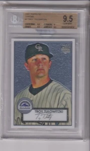2007 TOPPS '52 CHROME #4 TROY TULOWITZKI WITH BGS 9.5 GRADE - COLORADO ROCKIES - Bild 1 von 1