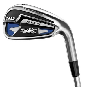 Tour Edge Hot Launch C522 Iron Set 4-PW KBS MAX 80 Stiff Flex Right Hand - Picture 1 of 5