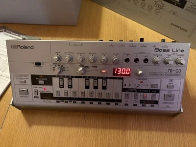 Roland TB-03 Bass Line Synthesizer + Original Box - Image 1 of 4