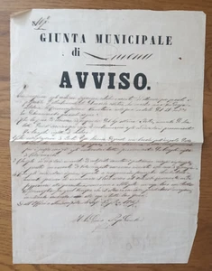 KK570-PONTE TRESA-LAVENA-SANITA' MISURE CONTRO IL COLERA 1867 - Picture 1 of 1