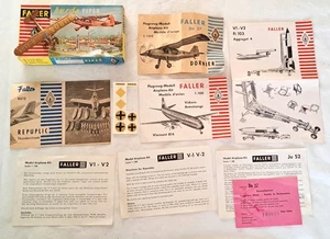 Resolución.Estado encontrado.Gran modelo de avión Faller Burda Piper en embalaje original++instrucciones - Imagen 1 de 7
