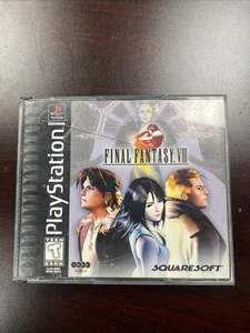 Final Fantasy VIII (Sony PlayStation 1, 1999) PS1 Komplett Black Label Handbuch - Bild 1 von 4
