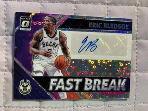Eric Bledsoe 2018-19 Optic Fast Break Prizm Autograph #FB-EBS Auto Card - Picture 1 of 2