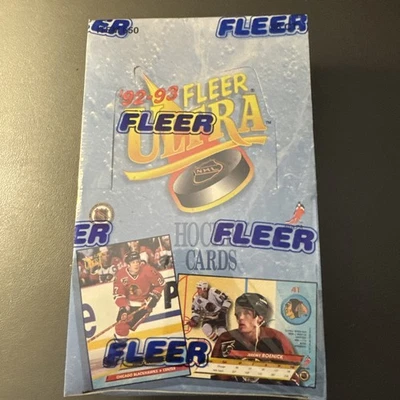 Fleer Ultra Serie 1 1992-93 Hockey Caja Hobby Sellada de Fábrica (36 Paquetes) Foto 1 de 4