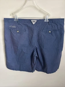 Columbia PFG Angeln Bonehead 2 Shorts blau Herren Größe 42 EUC 10" Schrittlänge - Bild 1 von 7
