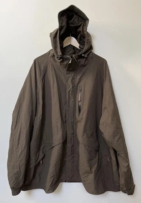 Chaqueta Cabelas Para Hombres 4XL XXXXL Marrón GORE-TEX Ligera Con Capucha Lluvia Senderismo Abrigo Foto 1 de 4