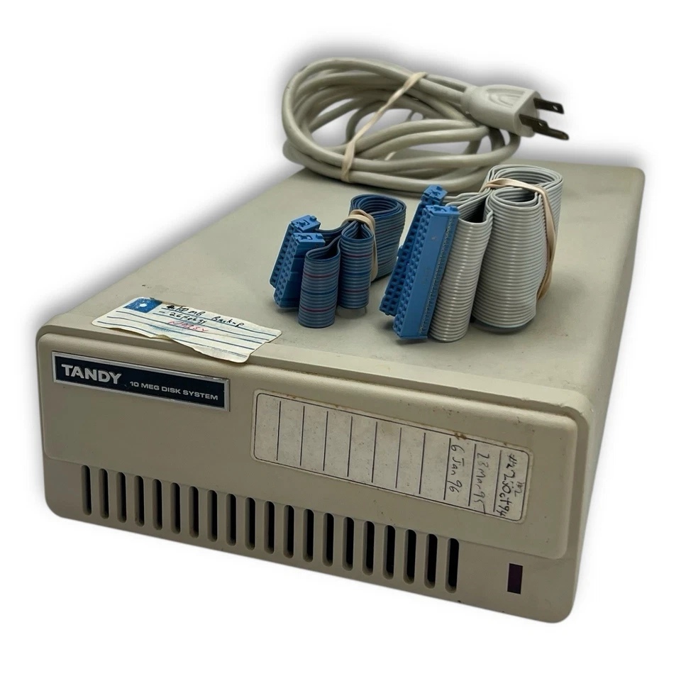 Tandy Radio Shack TRS-80 10 Meg Sistema de Disco Disco Duro Externo 10MB HDD 25-1025 Foto 1 de 4