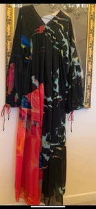 H&M Studio Collection Exclusive Kimono Limited Premium Dress Rare Sz 8 10 12 14 - Picture 1 of 4