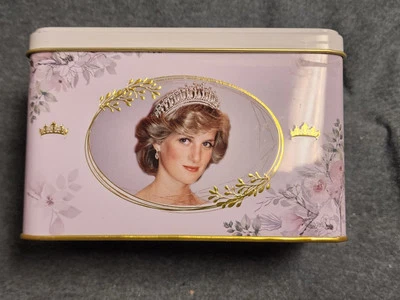 Princess Diana of Wales English Breakfast Tea Tin Empty Collectible - Image 1 of 4