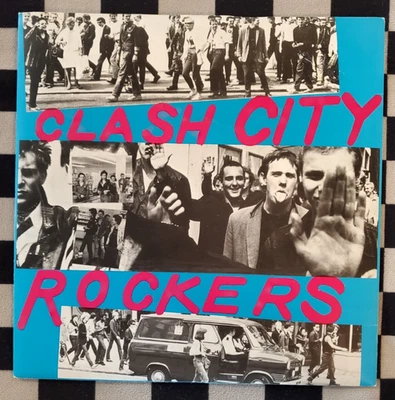Clash City Rockers/Jail Guitar Doors 7" 45 by The Clash vinyl 1978 UK import VG+ - Image 1 of 4
