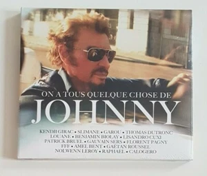 ALBUM CD NEUF ♦ ON A TOUS QQCHOSE DE JOHNNY HALLYDAY - DIGIPACK LUXE 3 VOLETS - Picture 1 of 2