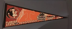 FLORIDA STATE SEMINOLES 1998 FIESTA TWO TEAM BOWL PENNANT - Picture 1 of 1
