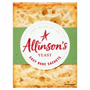 Allinson Easy Bake Lievito 6 x 7g Bustine Macchina per Panificazione Azione Rapida - Foto 1 di 1