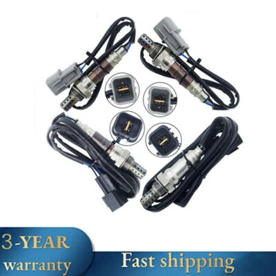 Juego de 4 sensores de oxígeno O2 ascendente+descendente para Mitsubishi Galant 2,4 L L4 2004-2012 Foto 1 de 4