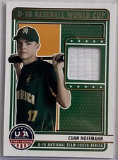2023 Panini Stars & Stripes U-18 World Cup Materials Patch CUAN HOFFMANN