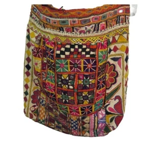 Banjara Bag|Authentic|Gypsy|Tote|Cross Shoulder|1 Strap|Boho|60s|Patchwork Style - Picture 1 of 7