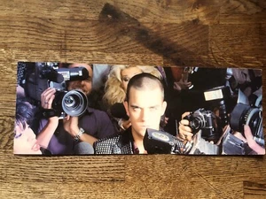 Robbie Williams South of the Border 1997 Pre-Release Promo Postkarte & Tourdaten - Bild 1 von 4
