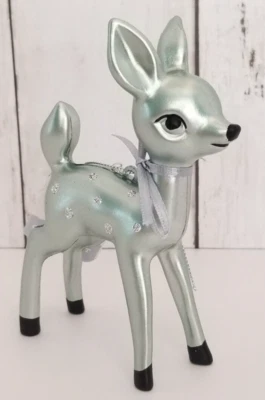 Target Wondershop 2023 5" verde menta retro ciervo árbol de Navidad adorno NUEVO Foto 1 de 4