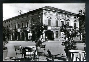 Cartolina Rolo Municipio Reggio Emilia Animata Bici HC131 - Picture 1 of 1