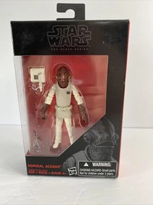 Hasbro Star Wars Black Series Admiral Ackbar Exclusive 3.75" Figure original Box - Picture 1 of 6