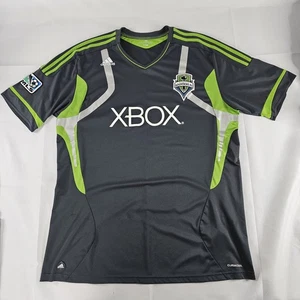 Adidas Clima Cool Seattle Sounders XBOX Gray Soccer Jersey MLS Mens XXL READ⬇ - Picture 1 of 17
