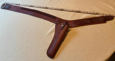 Arvo Ojala Holster 155 Med Leather Hollywood 28-32 Brown Large Frame Colt Hunter - Image 1 of 4