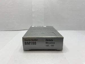 Ruban NuKote BM188 Okidata Microline 182 192 neuf ancien stock - Photo 1/3