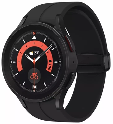Samsung Galaxy Watch5 Pro 45mm LTE – Black Titanium – SM-R925 – OVP!!!!!! - Bild 1 von 4