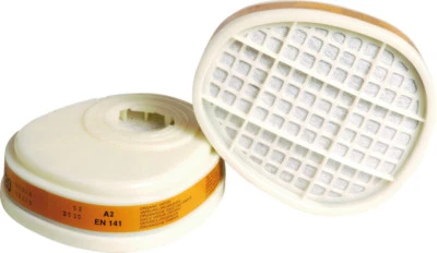 CARSYSTEM 2 Stück CS Kohlefilter für Star-Mask Atemschutzmaske Autolack Schutz Lackpoint