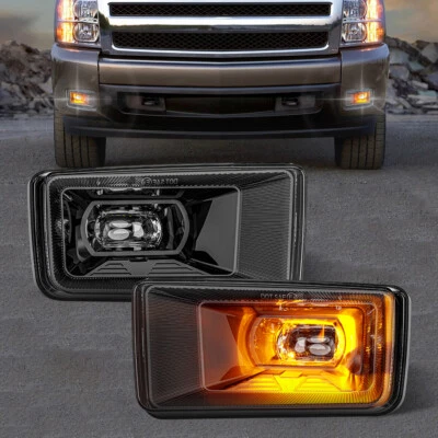 Led Foglights For Chevrolet Silverado 08-14 Avalanche 07-13 Suburban/Tahoe 07-15 - Image 1 of 4