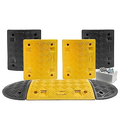 3 M Speed Ramp Kit: 75mm 5 MPH (5 Midsections + 2 End Caps - Fixings Included) • 110.99£