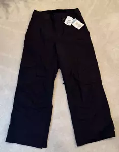 SLALOM Men's CARGO SNOW PANTS Medium Water Resistant Insulated NWT - Picture 1 of 8
