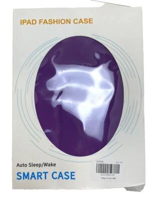 Ipad Smart Case 10.2-7-8-9-11 Purple Auto Sleep Wake NEW Sealed *Dent - Image 1 of 4