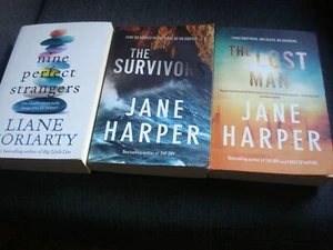 The Lost Man, The Survivors by Jane Harper Nine Perfect Strangers Liane Moriarty - Picture 1 of 1