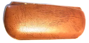 Vintage Dr EA Waldeck Eye Ear Nose & Throat Milwaukee Wis Eyeglass Case - Picture 1 of 3