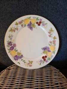 Lenox Special Summer Harvest 11” Dinner Plate Fruit Flowers Gold Rim - Picture 1 of 6