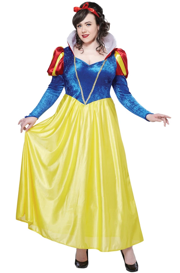 Brand New Snow White Plus Size Halloween Adult Halloween Costume - Image 1 of 1