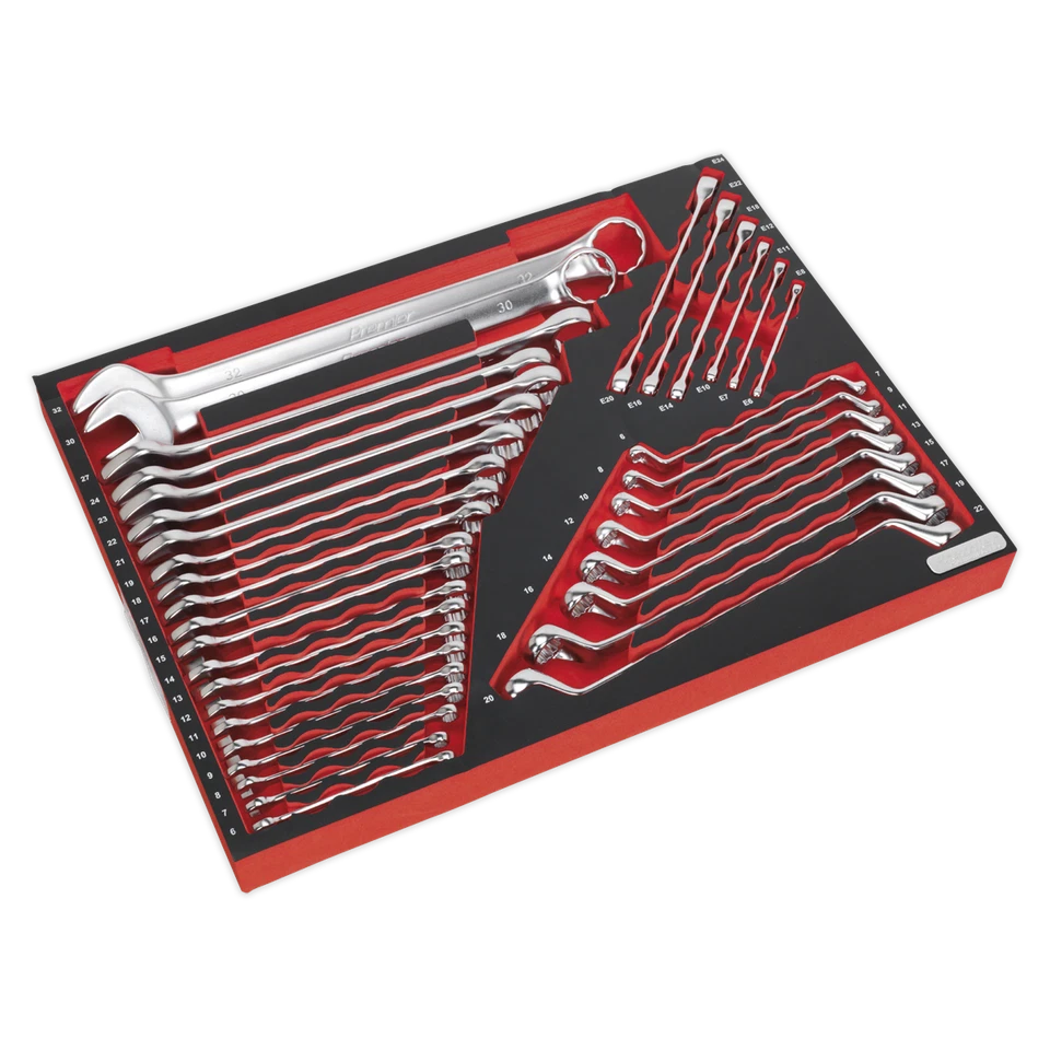 Herramienta Bandeja Con Juego de Llaves 35pc - Sealey TBTP03 Nuevo - Imagen 1 de 1