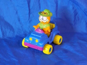 Garfield the Cat Safari Jeep McDonalds Happy Meal Toy Vintage 1988 - Picture 1 of 5