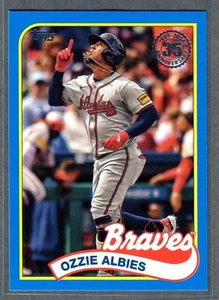 2024 Topps Update Ozzie Albies 1989 Topps Blue #89US-2 Braves SP - Bild 1 von 2