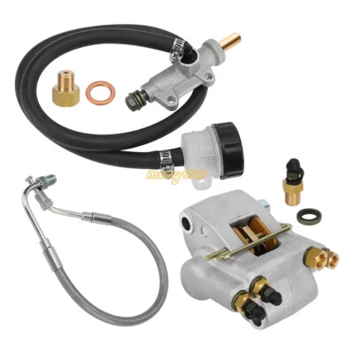 Rear Brake Master Cylinder Caliper Line Set for Polaris Sportsman 400 500 Worker - Image 1 of 4