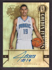 2011-12 Panini Gold Standard Draft Pick Redemption Auto #GA Gustavo Ayon