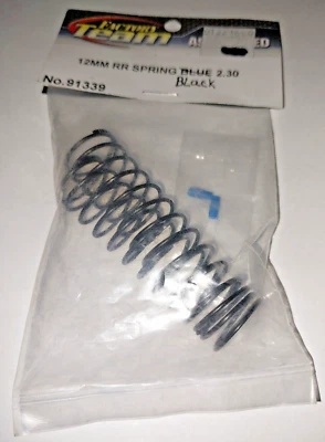 Team Associated RC # 91339 12 mm RR resorte negro 2,30 Foto 1 de 2