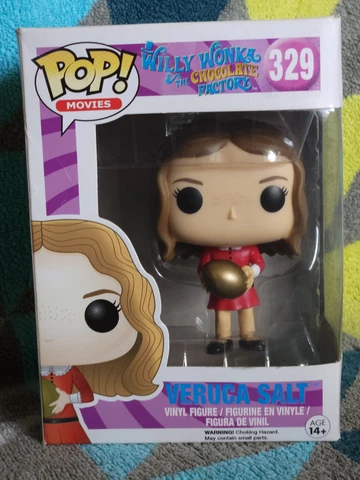 Veruca Salt pop 329 Willy Wonka & The Chocolate Factory - Funko Pop! Vinyl 2016 Cover